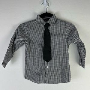 Andrew Fezza Dress Shirt with a Tie Size 4T easter or wedding wear nice …